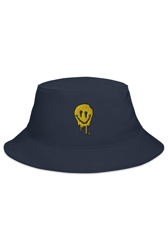 smile drip Bucket Hat