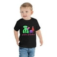 thumbnail image 1 of smiski Toddler Short Sleeve Tee (Black, 2T), 1 of 1