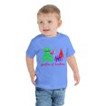 thumbnail image 1 of smiski Toddler Short Sleeve Tee (Heather Columbia Blue, 2T), 1 of 1