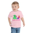 thumbnail image 1 of smiski Toddler Short Sleeve Tee (Pink, 4T), 1 of 1