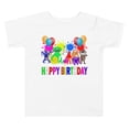 thumbnail image 1 of smiski Toddler Short Sleeve Tee (White, 3T), 1 of 1