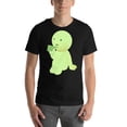 thumbnail image 1 of smiski lover, cute smiski, gift for best friend (Black, L), 1 of 6