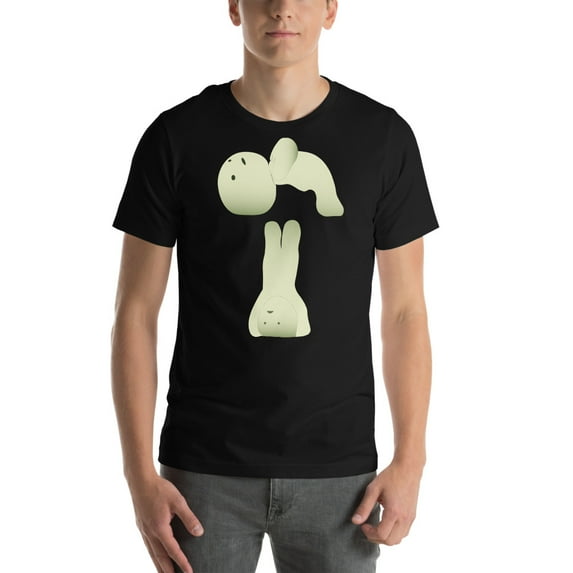 smiski lover, cute smiski, gift for best friend (Black, XL)