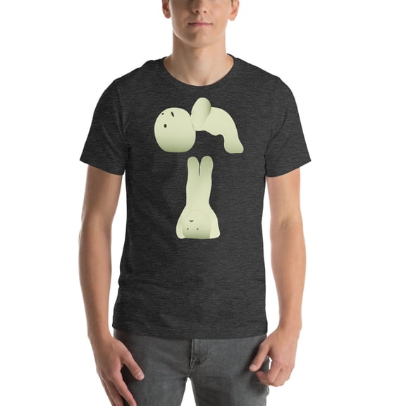 smiski lover, cute smiski, gift for best friend (Dark Grey Heather, XL)