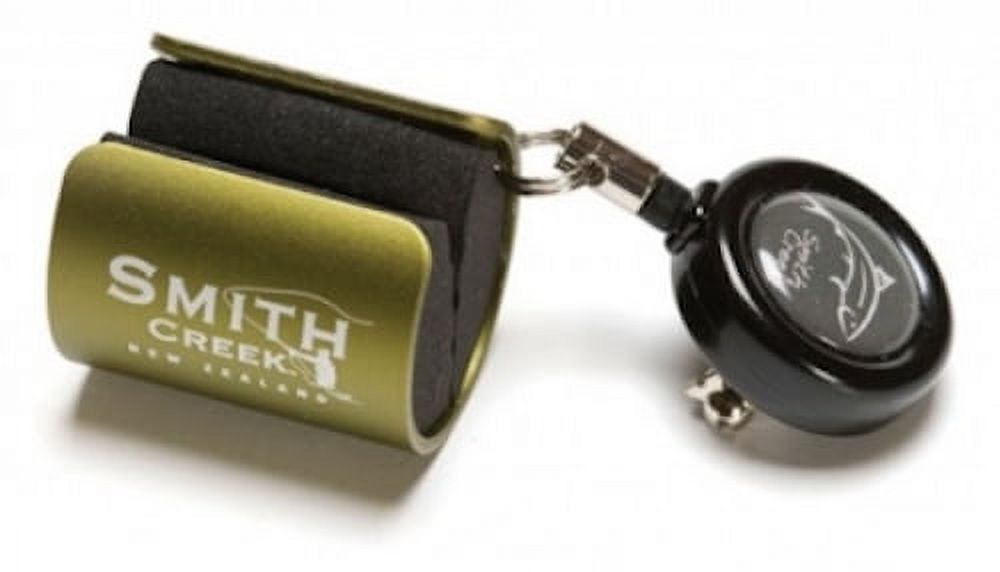 smith creek rod clip wearable fishing rod holder green Clip, Holder, Sports & Outdoors no more having to lay a rod on the ground while releasing a fish Smith Creek Rod Clip Zinger