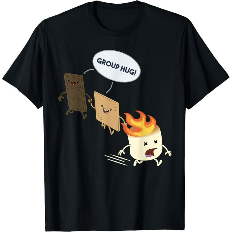 Smores S'mores Marshmallow T-Shirt Camping Roasting Bonfire Smores S'mores Marshmallow T-Shirt Camping Roasting Bonfire