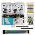 thumbnail image 1 of Smraza Basic Starter Kit with Breadboard Power Supply Jumper Wires Resistors LED Compatible with Arduino R3 Mega2560 Nano Raspberry Pi, 1 of 3