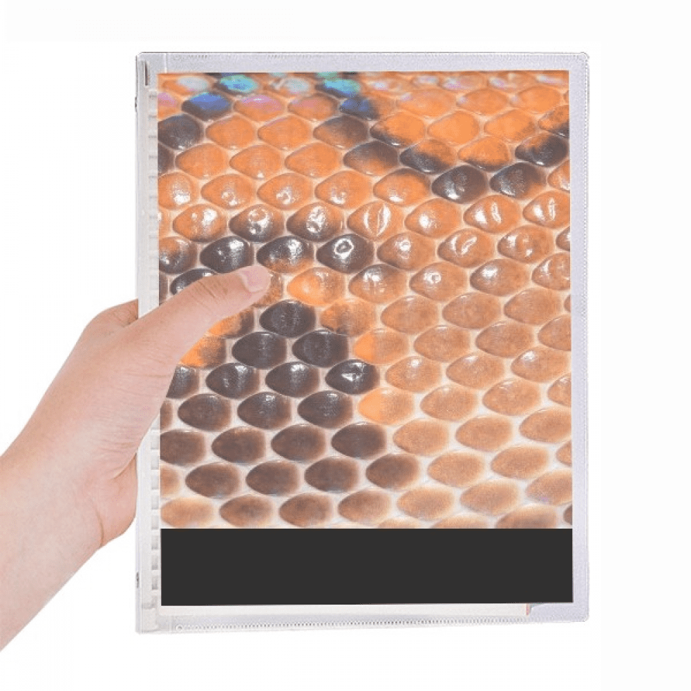 snack leather design notebook loose diary refillable journal statiry