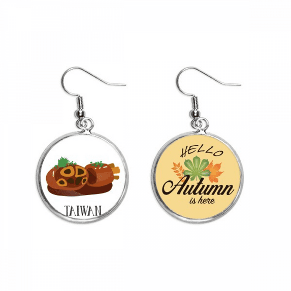 snake large intestine taiwan travel earring dangle autumn earring jewelry