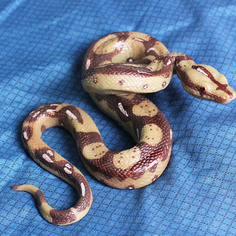 snake toy High Simulation Python Model Toy Big Realistic Snake