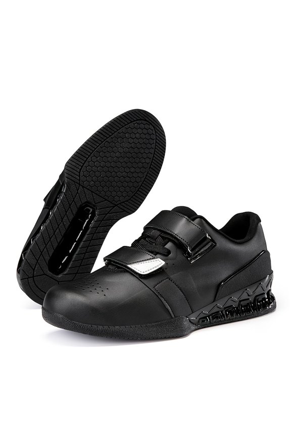 [sneakers] Competition-Grade Weightlifting Shoes with a Rubber Non-Slip Sole Provide Stable Grip And Elevated Heels, Optimizing Power for Squats, Deadlifts, And Weight Training