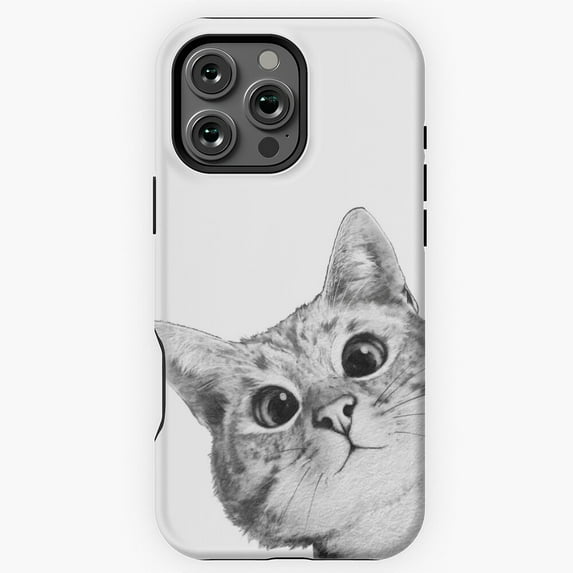 sneaky cat Phone Case for iPhone 16 15 14 13 12 11 Pro Max M5909125