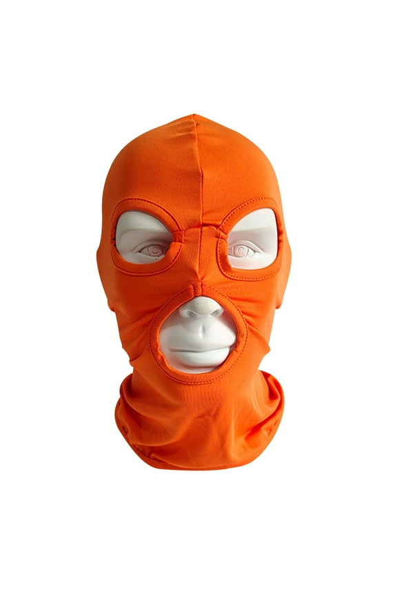 Balaclava Face Mask Men 3 Hole Windproof Breathable Warm Ski Mask Neck Warmer Full Head Cover Winter Hat for Halloween Motorcycle