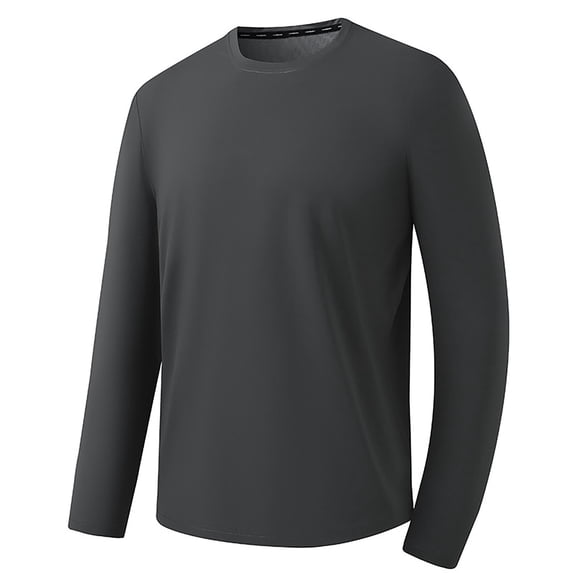 snilers Big and Tall Sweatshirts for Men Crewneck Long Sleeve Basc T Shirts Solid Color Loose Fit Workout Gym Tops Fall Clothing L-4XL