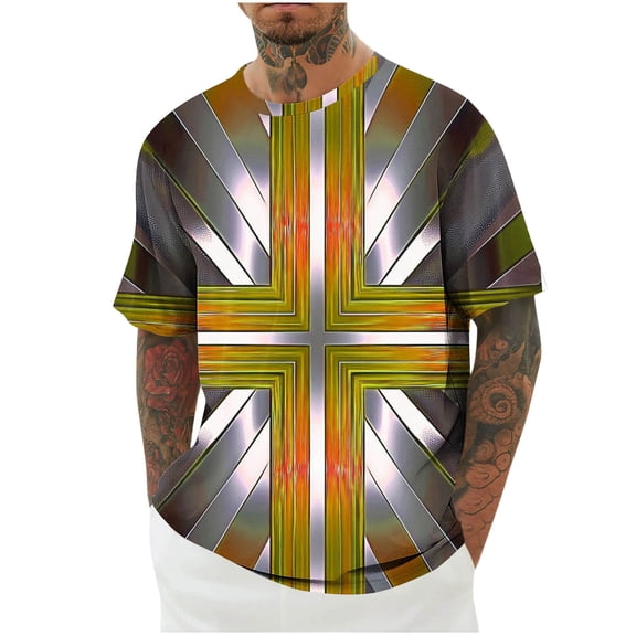 snilers Big and Tall T Shirts Men Short Sleeve Crewneck Workout Gym Muscle Shirts Funny Novelty Graphic Print Summer Casual Tee Shirts