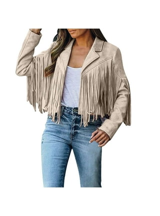 Fringe coat womens online