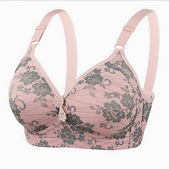 snilers Daisy Bras for Women No Underwire Wireless Bras Push Up Bra Comfortable Everyday Breathable Large Bust Bras