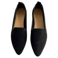 thumbnail image 1 of snilers Flats for Women Pointed Toe Slingback Dress Shoes Slip On Comfy Loafers Casual Office Work Low Wedge Shoes, 1 of 4