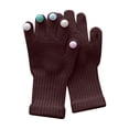 thumbnail image 1 of snilers Gloves for Kids Fashion Solid Warm Winter Gloves Outdoor Cold Weather Soft Comfortable Knitted Mittens Size 3-8 Years Free Size, 1 of 4