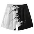 thumbnail image 1 of snilers Kids Child Boys Shorts Elastic Waistband Drawstring Breathable Hawaii Athletic Shorts Summer Beach Shorts 7-14Years, 1 of 6