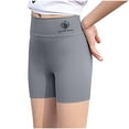 thumbnail image 1 of snilers Kids Girls Leggings High Waist Seamless Stretch Tummy Control Yoga Shorts Slim Fitted Workout Shorts 2-12Years, 1 of 5