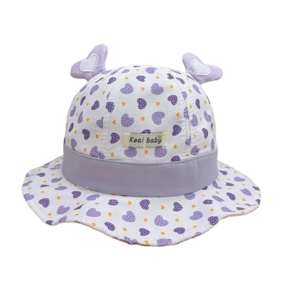 snilers Kids Sun Hat Wide Brim Sun Protection Hat Cute Bucket Hat Beach Vacation Summer Hats for Toddler Girls Boys