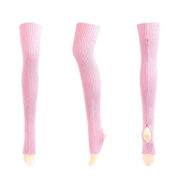 snilers Leg Warmers for Women Girls 80s Ribbed Knit Leg Warmer Soft Comfy Sports Party Dance Accessories Multicolour