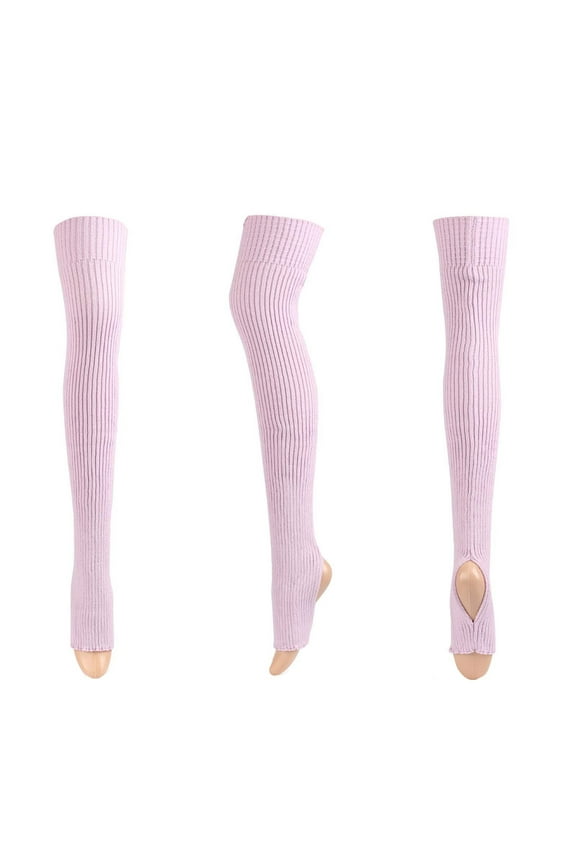 Leg Warmers for Women Girls 80s Ribbed Knit Leg Warmer Soft Comfy Sports Party Dance Accessories Multicolour