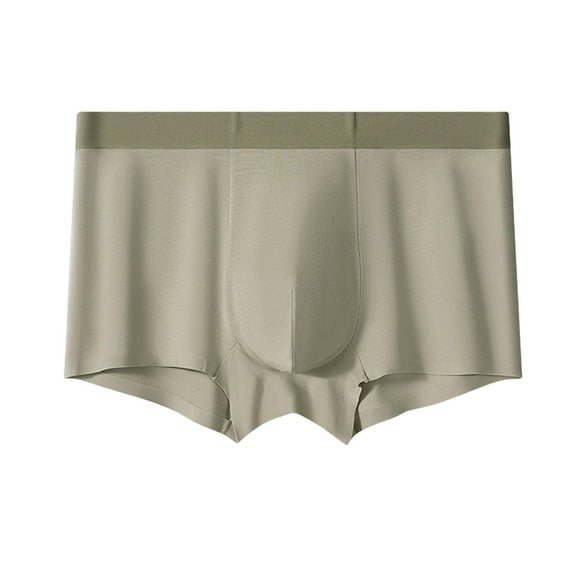 snilers Men's Underwear Short Leg Covered Band Boxer Briefs Soft Stretch Trunks Underpants