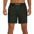 thumbnail image 1 of snilers Mens Golf Shorts Flat Front Classic Fitted Jogging Sports Pull On Yoga Athletic Shorts Track Fitness Bike Workout Activewear, 1 of 7