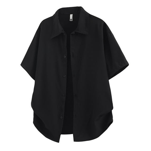 snilers Mens Shirts Button Down Short Sleeve Solid Color Basic Blouses Athletic Dressy Casual Tops Business Work Shirts Summer