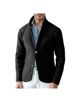 Sweater blazer men best sale