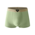 thumbnail image 1 of snilers Mens Trunks Underwear Elastic Waist Pouch Boxer Briefs Soft Stretch Close Fitting Underpants, 1 of 5