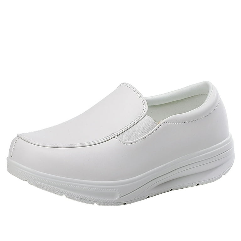 snilers Nurse Shoes for Women Slip On Lightweight Slip Resistant