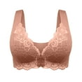 thumbnail image 1 of snilers Oversized Push Up Bras for Women Front Closure Large Bust Full Support Everyday Bras Soft Breathable Daily Underwear 8XL-9XL, 1 of 3