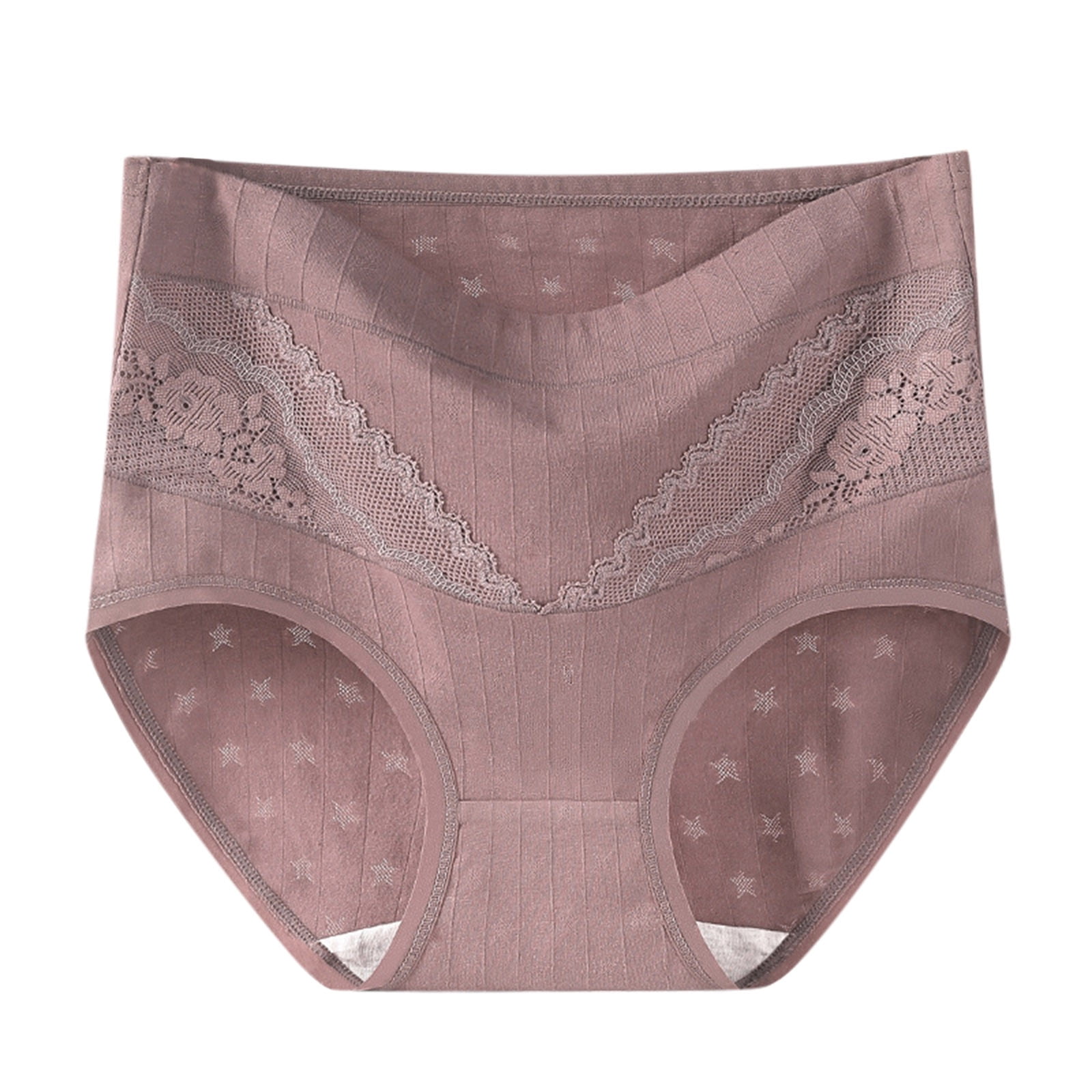 Women's Hipster Briefs BLKDOTS Women's High Waist Hipster Briefs 6-Pack - Silky Smooth Lace Underwear Silky Underwear 6-pack