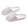 thumbnail image 1 of snilers Slippers for Women and Men Non-Slip Resistant Foam Slides Soft Bedroom Home Unisex Slippers Indoor Outside Lightweight Slide Sandals, 1 of 3