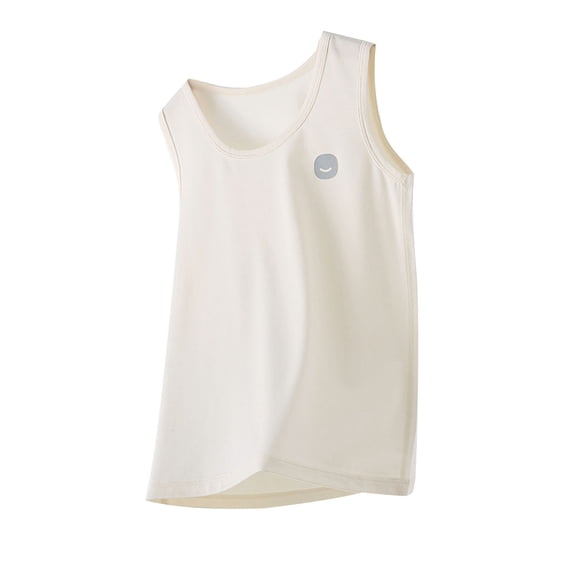 snilers Teens Kids Boy Girls Tank Top Casual Comfy Soft Sleeveless Tee Shirt Classic Fitted Crewneck Undershirt 2-16 Years