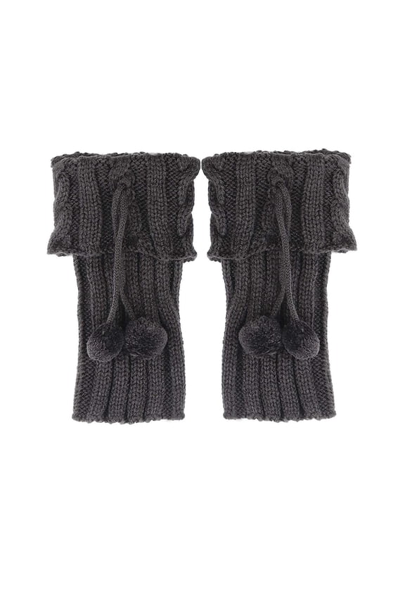 Womens Boot Cuffs Topper Socks Knit Winter Warm Soft Leg Warmers Multicolour Boot Cover Work Casual Accessories