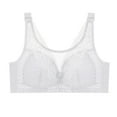 thumbnail image 1 of snilers Womens Bras No Underwire Push Up Bra Full Coverage Bralettes Comfortable Floral Lace Everyday Bra, 1 of 1