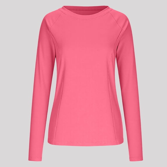 snilers Womens Sun Protection Long Sleeve Shirts UPF 50+ UV Rash Guard Swim Shirt Workout Hiking Running Athletic Tops S-2XL