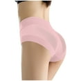 thumbnail image 1 of snilers Womens Underwear Hip Lift Comfortable Body Breathable Underpants Mid Waisted Full Coverage Ladies Panties Soft Mid Rised Briefs, 1 of 3
