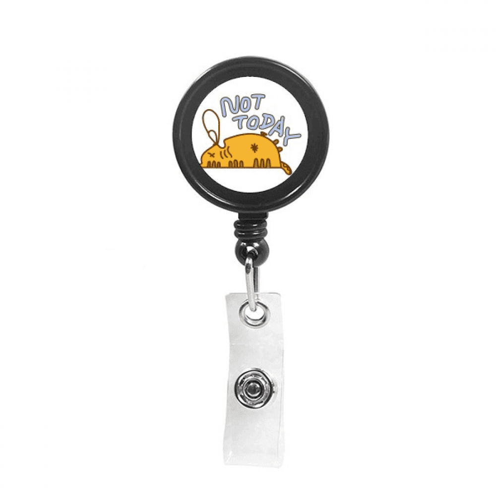sno thing today art deco  fashion Retractable Keychain Badge Holder ID Badge