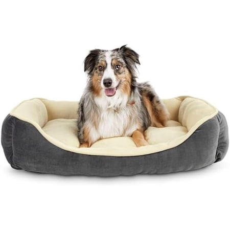snooze   nester dog bed, 32" l x 24" w, grey