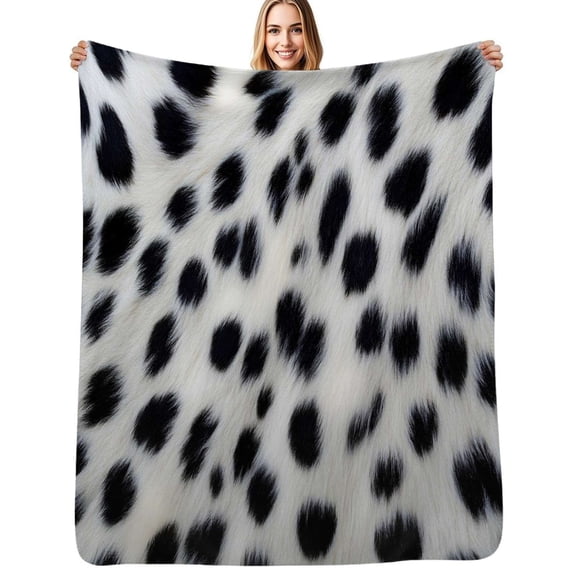 snow leopard Flannel Blanket Warm Soft Bedding Throws Winter Camping Chair Sofa Bed