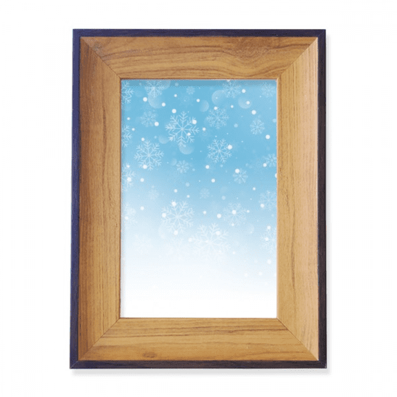snow snowflake weather blue photo frame exhibition display art desktop painting
