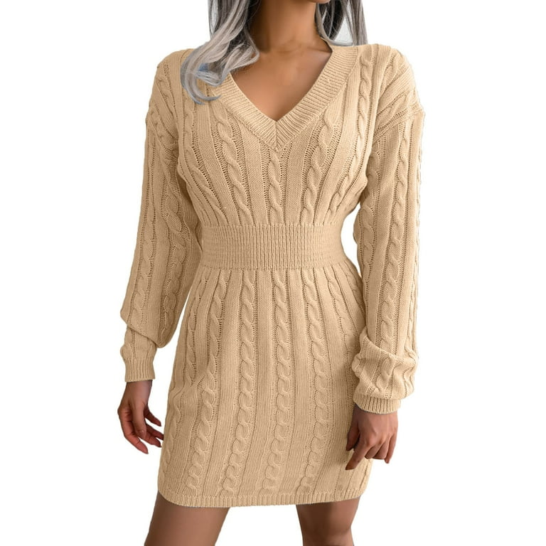 Knitted Embroidery Bodycon Dress Knitted Embroidery Bodycon Dress