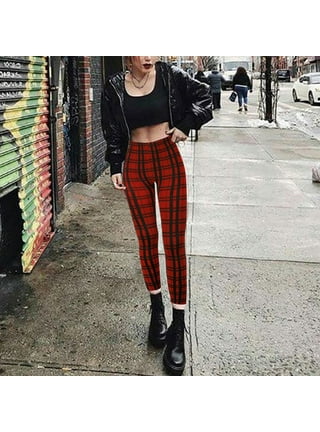 Plaid tights outfit best sale