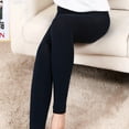 thumbnail image 1 of snowsong Leggings For Women Jeggings Tummy Control Leggings Legging Women Thick Casual Leggings Plush Slim Elastic Pants Womens Pants Navy One Size, 1 of 8