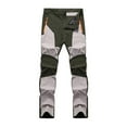 thumbnail image 1 of snowsong Men's Pants Joggers Pants Man Mens Ski Snow Pants Lightweight Mountain Winter Trousers Cargo Shorts For Men Army Green XL, 1 of 4